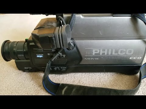 Philco VHS 1988 Camcorder Teardown