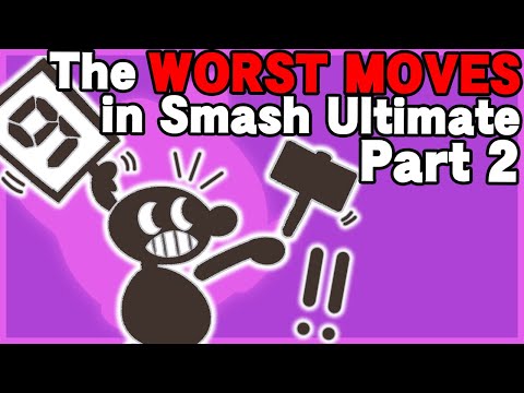 Every Character's WORST move! (part 2/3) - Super Smash Bros. Ultimate