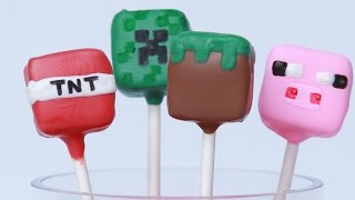 MINECRAFT CANDY POPS - NERDY NUMMIES