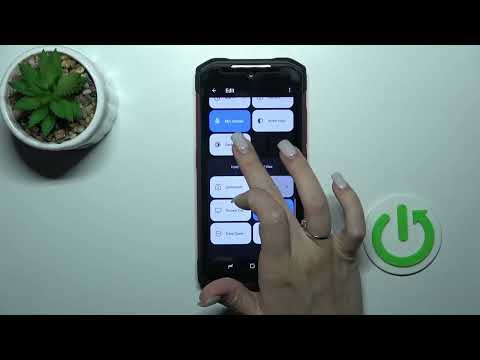 How to Adjust Notification Panel Shortcuts on DOOGEE S98 - Customize Notification Bar