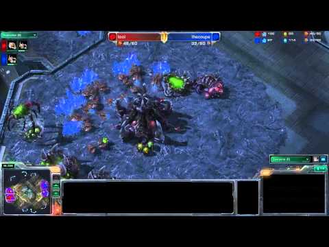 CSN SC2 - thecoupe vs tool - Map 2  - Quake Live SC2 Amateur Cup with Rance
