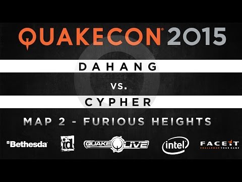 DaHanG vs. Cypher - Map 2 - Furious Heights (QUAKECON 2015 DUEL)