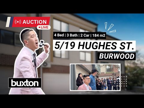 Live Auction @ 5/19 Hughes Street, Burwood