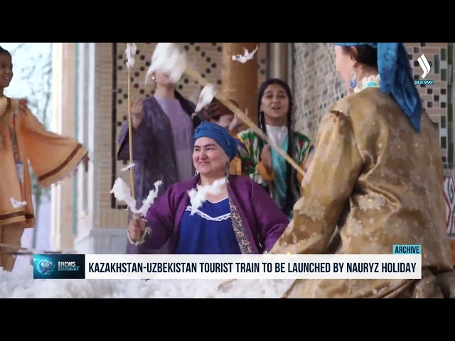 Туристический поезд из Казахстана в Узбекистан запустят к Наурыз мейрамы
