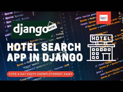 Create a Dynamic Hotel Search App in Django | Learn How to filter data in Django | Django projects thumbnail