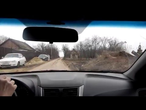 LADА VESTA vs HYUNDAI Solaris : сравниваем подвеску (пытаемся проехать после Весты)