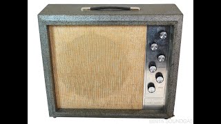 Video thumbnail for SEARS SILVERTONE/DANELECTRO 1482 vintage tube amp (1963) by Tóth Szabolcs