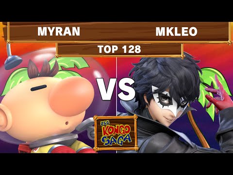 2GG Kongo Saga - Echo Fox | Mkleo (Joker) Vs Armada | Myran (Olimar) Top 128 Winners Smash Ultimate