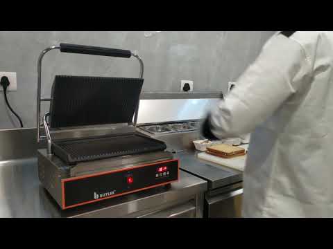 Ss panini sandwich grill butler, for commercial, model name/...