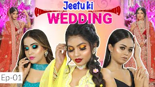 Jeetu Ki Wedding | Haldi, Mehendi & Cocktail Makeup Look | Anaysa