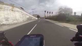 preview picture of video 'Road Bike Descent of Mt Teide from Vilaflor to Los Cristianos in Tenerife'