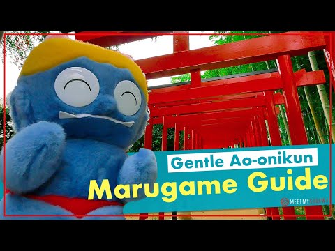 A Stroll in Marugame with Gentle Ao-oni-kun | meet my kagawa