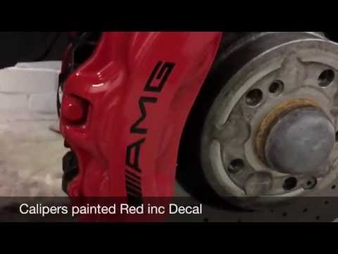 Mercedes E63 AMG Caliper Painting Service