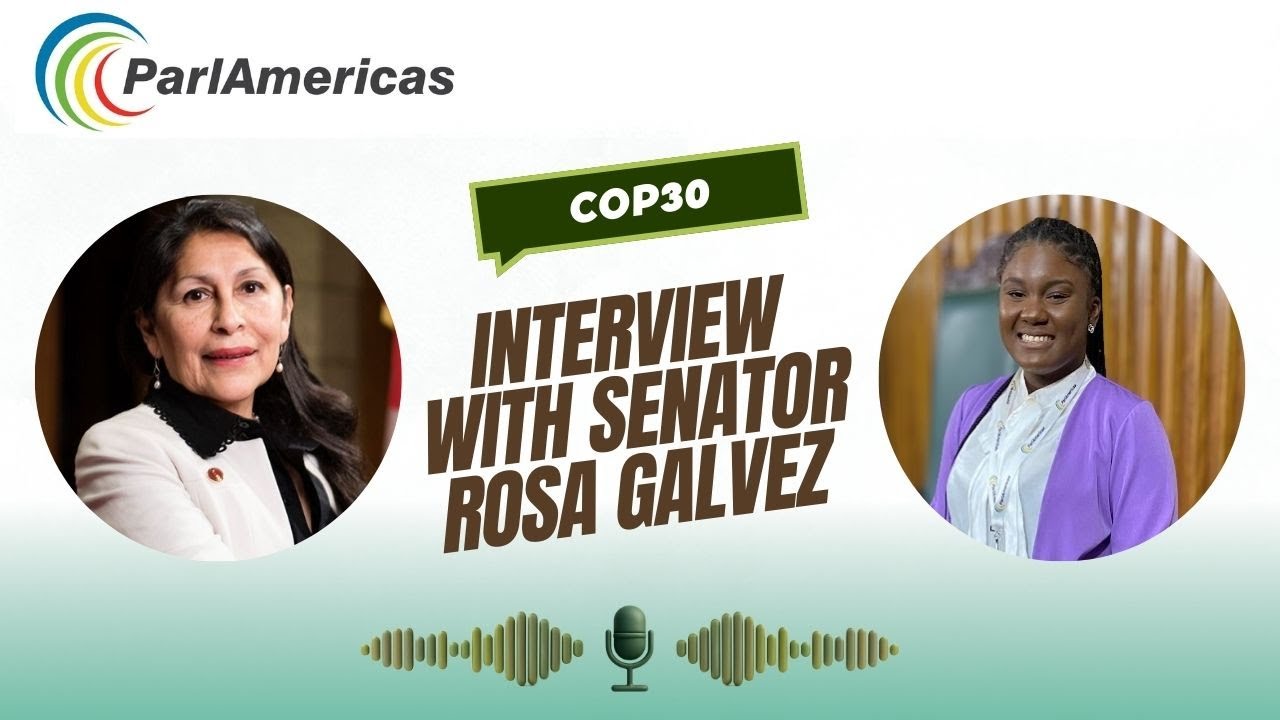Interview with Senator Rosa Galvez (Canada) on her participation at COP30