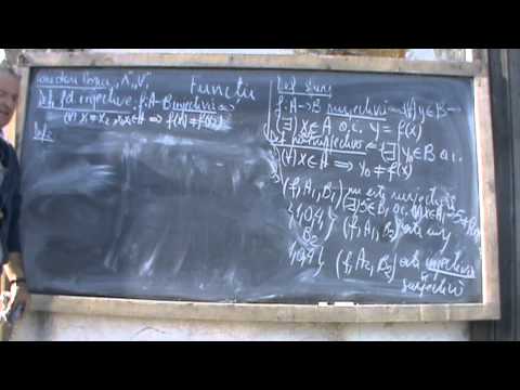 3/6 Bazele Matematicii: Lectia 9 - Analiza matematica - Functii - note introductive clasa 9-12