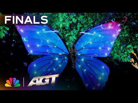 LightWire’s Glow-in-the-Dark Masterpiece Leaves The Audience In Awe! | Finals | AGT 2025