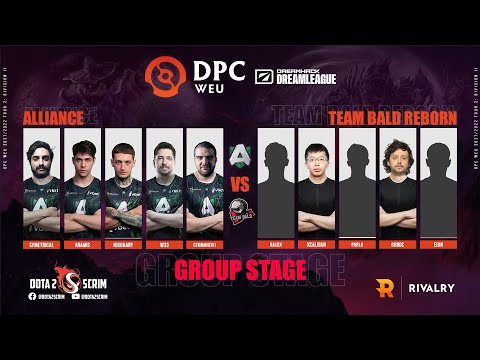 Alliance vs Team Bald Reborn - DPC WEU 2021/22 Tour 2: Division II - Group Stage - B03