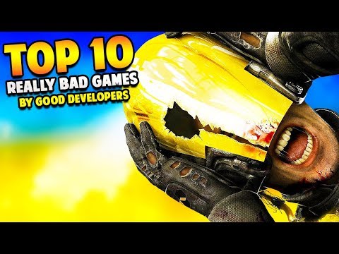 Top 10 Really BAD Games Made by Really GOOD Developers