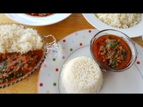 How to cook stew with minced / ground beef | Cook with me | minced beef stew and white rice Recipe