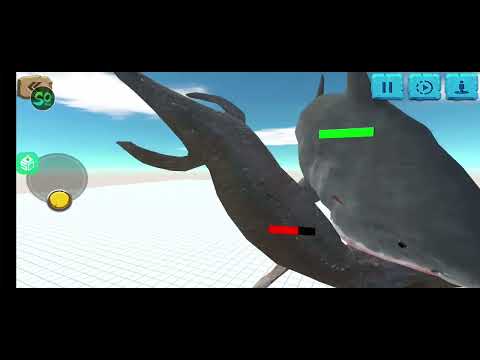 Mutant megalodon vs mosasauras arbs mobile new units (aquatics)