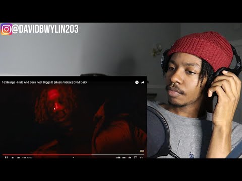 AMERICAN REACTION to 163Margs - Hide And Seek Feat Digga D [Music Video] | GRM Daily