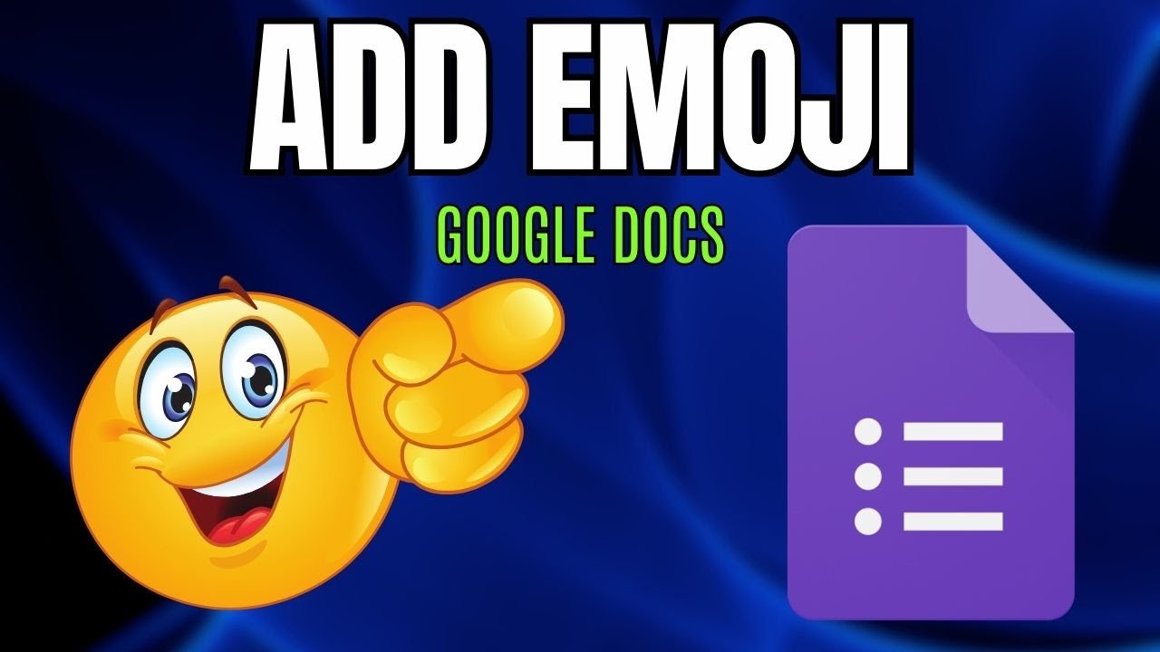 How to Add Emoji in Google Docs (2 EASY WAYS!!!)