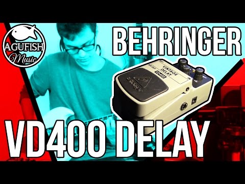 Демонстрация звучания педали эффектов Behringer VD400