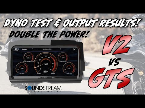 Soundstream V2 Harley Davidson® radio output test! Internal amp and RCA results plus a glove test!