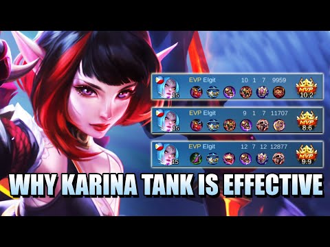 YOU SHOULD TRY KARINA TANK BUILD BECAUSE IT'S REALLY EFFECTIVE