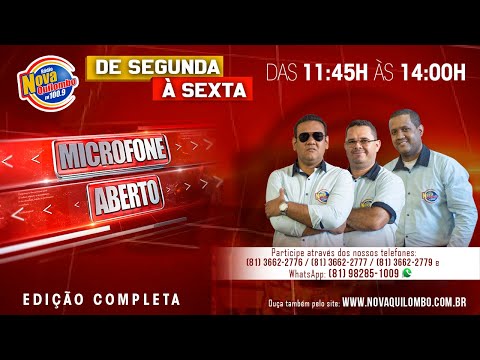 PROGRAMA MICROFONE ABERTO | 05/09/2025