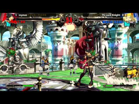 GGXrd @ TSB Keeps Itself Alive - Mynus (I-no) vs TS Lord Knight (Millia) [720p/60fps]