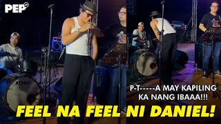 Daniel Padilla, &quot;feel na feel&quot; ang pagkanta | PEP Hot Story