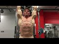 Overhead tricep extensions / bicep curls with rope attachment