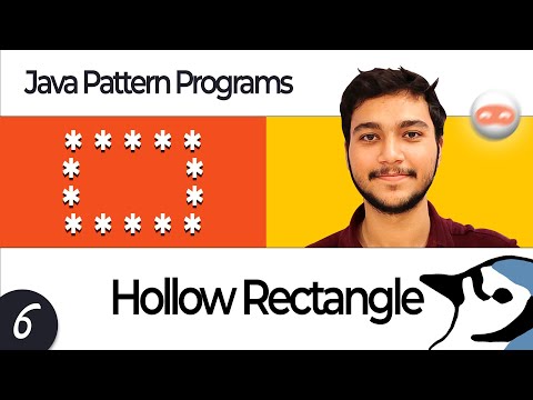 Hollow Rectangle Pattern In Java Logic To Code Explained