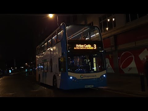 LETHAL BEAST: Route 13 | MX07HMY/19114 - Stagecoach North East: Dennis Trident 2/ADL Enviro 400