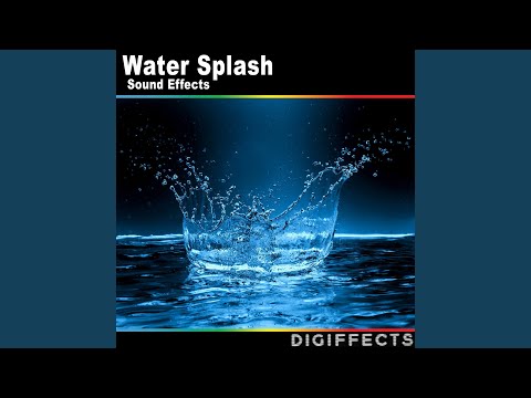 Throwing Rock into Water with Splash Version 3