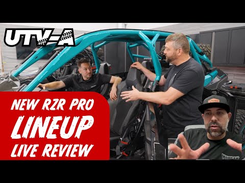 2025 Polaris RZR Pro Lineup: Live Review with Chad from UTV-A