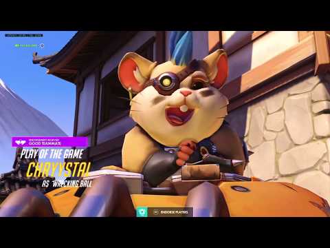 Overwatch    Wrecking Ball game play with Dan. Two 1000 IQ plays, killed myself Twice