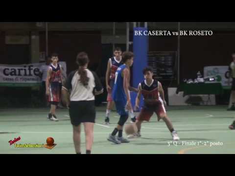 3°/4°Q BK Caserta vs BK Roseto 01/07/2017 - 4° Torneo del Mare
