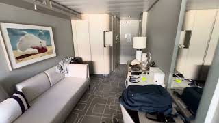 Celebrity edge, Alaska, July 5 2024 connecting rooms 8252 and 8254, infinite veranda￼￼