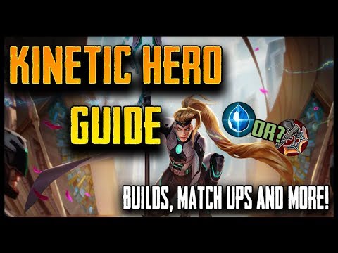 NEW VAINGLORY HERO | Kinetic Hero Guide [BUILD + MATCH UPS]