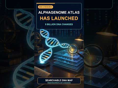 AlphaGenome Atlas Has Launched: AI Maps 9 Billion DNA Changes