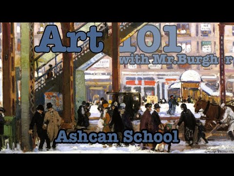 Ashcan School | Art 101 | 😐 🍔 🎨 | #art101 #ashcanschool #nyart