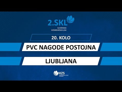PVC Nagode Postojna : Ljubljana - 20. kolo - 2. SKL za moške - Sezona 2019/20