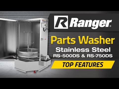 Stainless Steel Spray Wash Cabinet by Ranger