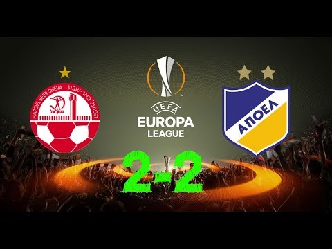 HAPOEL BER-SHEVA VS APOEL NICOSIA UEFA EUROPA LEAGUE QUALIFICATION - HIGHLIGHTS