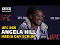 Angela Hill: First Fight With Tecia Torres 'Worst Fight In UFC History' | UFC 265 | MMA Fighting