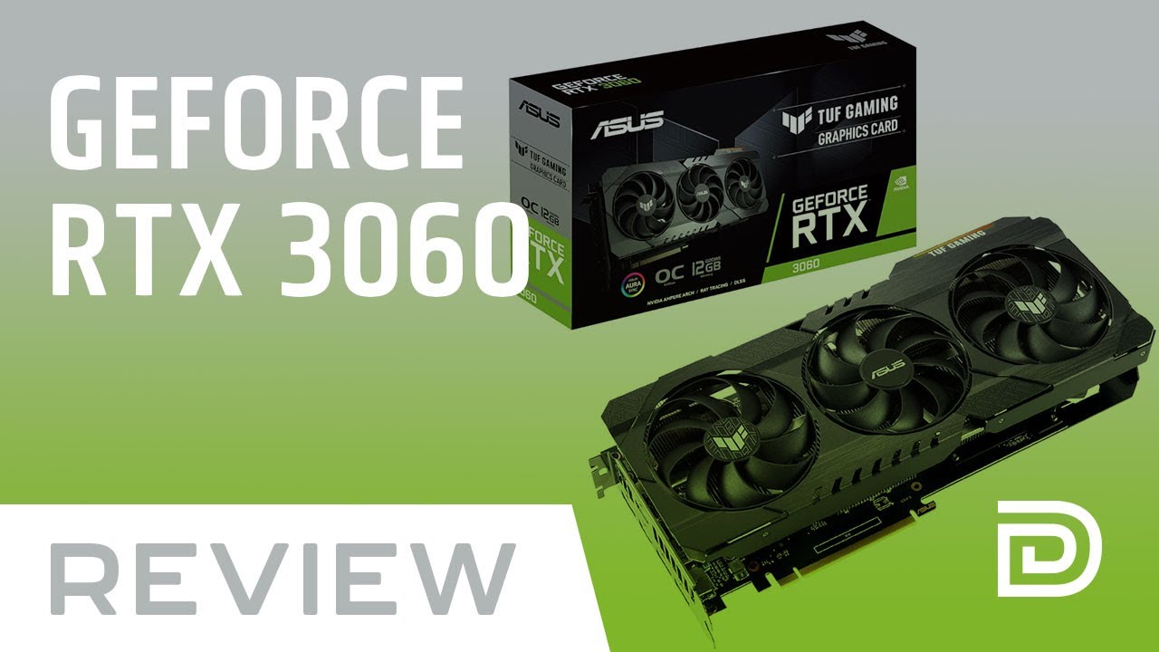 ASUS TUF Gaming NVIDIA GeForce RTX 3060 OC Edition Graphics Card