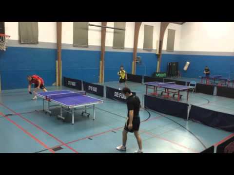 Chicago Table Tennis League: EJ Plumbing vs Experior 12/12/15