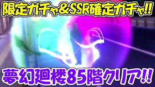 【ファンパレ】限定ガチャ＆SSR確定ガチャを引く＆夢幻廻楼85階クリア！！【呪術廻戦ファントムパレード】